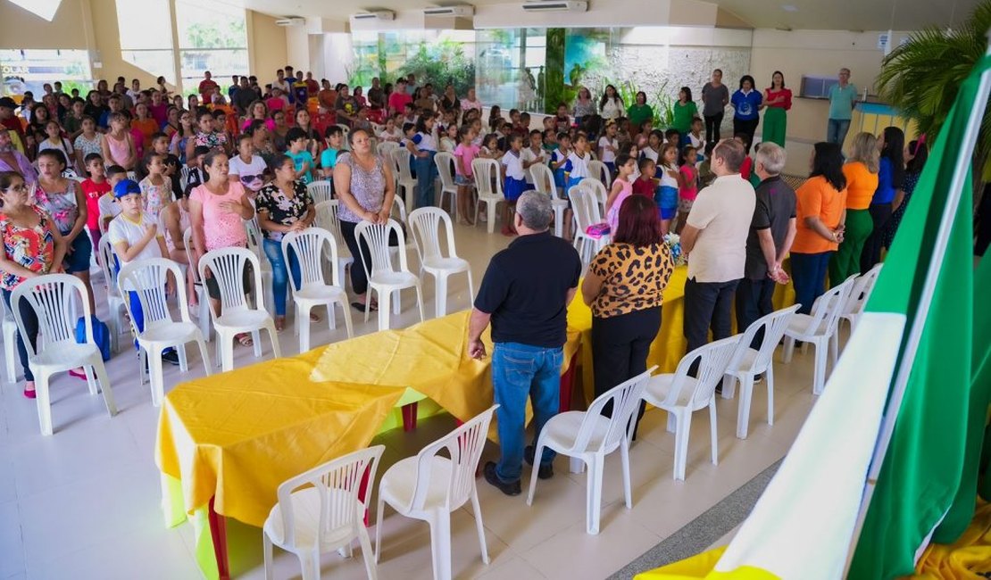 AABB comunidade garante aulas de reforço escolar e esportivas pra alunos da rede municipal de Arapiraca