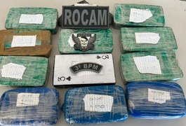 PM apreende quase 12kg de cocaína e crack em casa abandonada no Verdes Campos