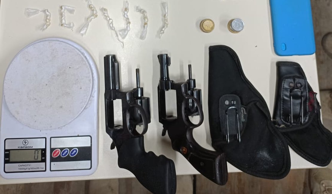 Dupla suspeita de aterrorizar sertão alagoano morre ao trocar tiros com a polícia