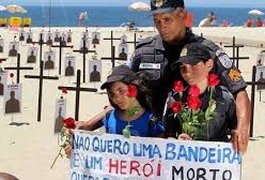Cem policiais militares morreram no Rio de Janeiro desde o início do ano