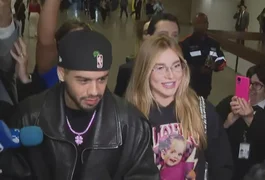 Acompanhada de Zé Felipe, Virginia Fonseca chega ao Senado para depoimento na CPI das Bets