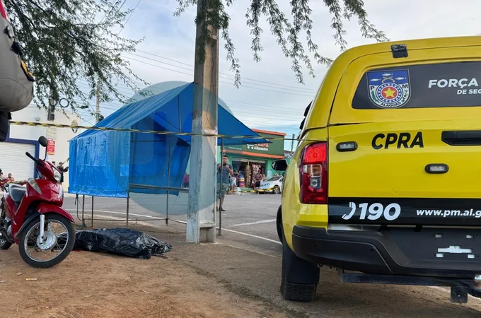 Mototaxista é morto a tiros em ponto de trabalho em Arapiraca