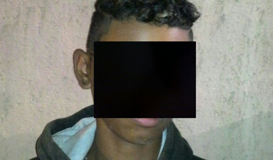 Menor é apreendido com motocicleta roubada em Lagoa da Canoa