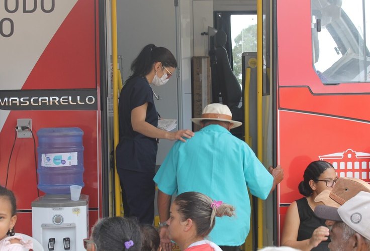 Expresso Saúde facilita acesso à vacinação contra Influenza e Covid em Penedo