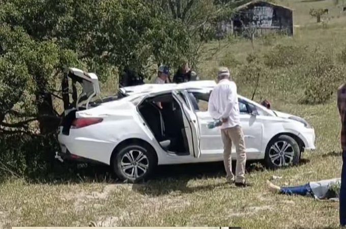 Motorista morre após capotamento de carro em Inhapi, no Sertão de Alagoas