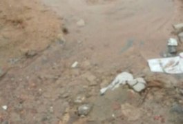 Mais uma denúncia de vazamento de água é registrada em Arapiraca
