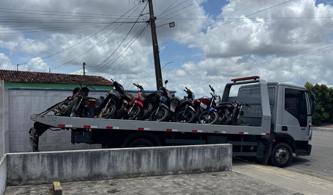 Polícia Civil realiza remoção de veículos apreendidos em Campo Alegre