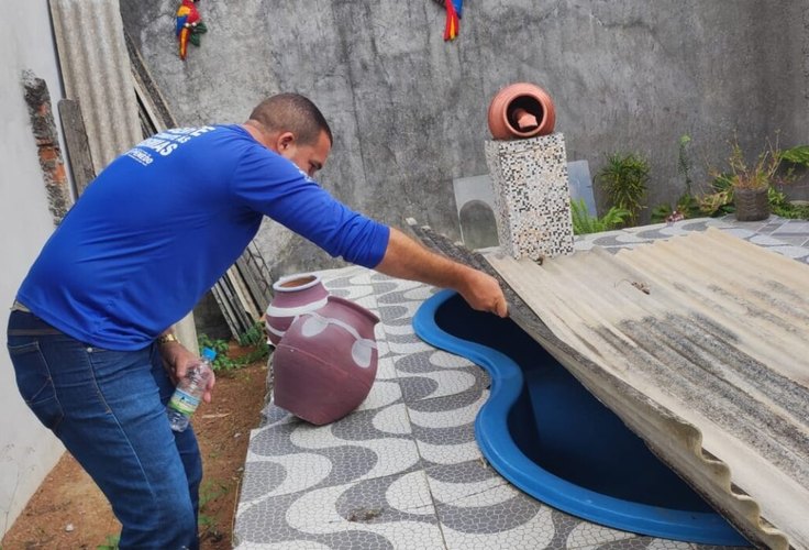 Secretaria de Saúde de Penedo realiza mutirão contra a dengue no Bairro Senhor do Bonfim