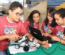 Alunos de escola estadual em Taquarana participam de feira de robótica