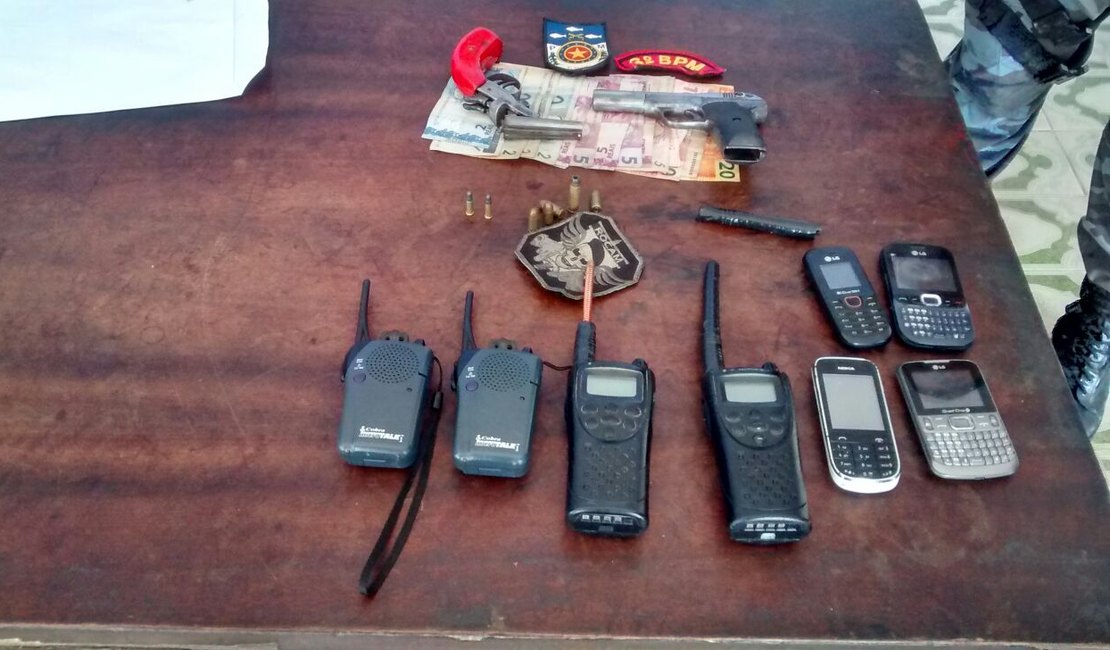 Suspeitos em assalto são detidos após tiroteio em Arapiraca