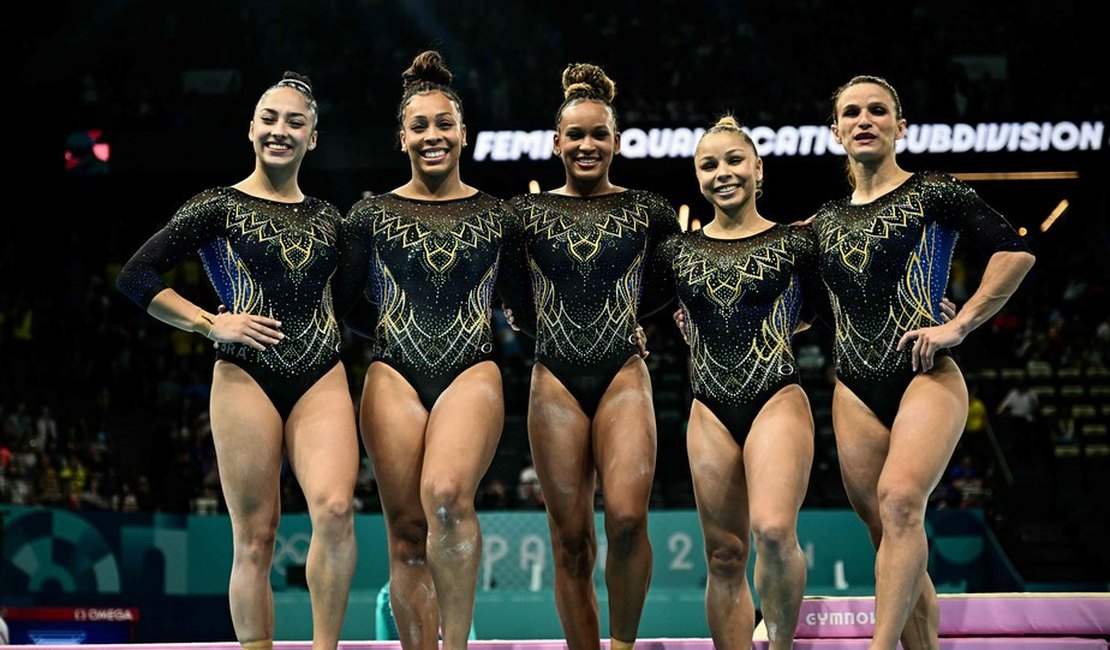 Ginástica brasileira feminina ganha medalha inédita de bronze nas Olimpíadas de Paris