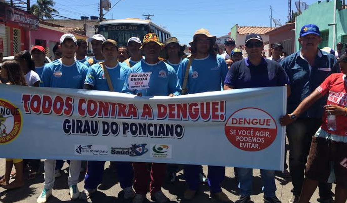 Girau do Ponciano intensifica ações de combate ao mosquito da Dengue