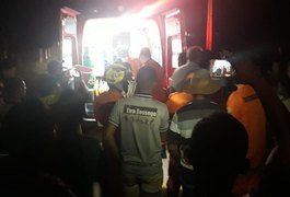 Filho de vereador capota veículo e acidente resulta em quatro feridos, em Santana do Ipanema