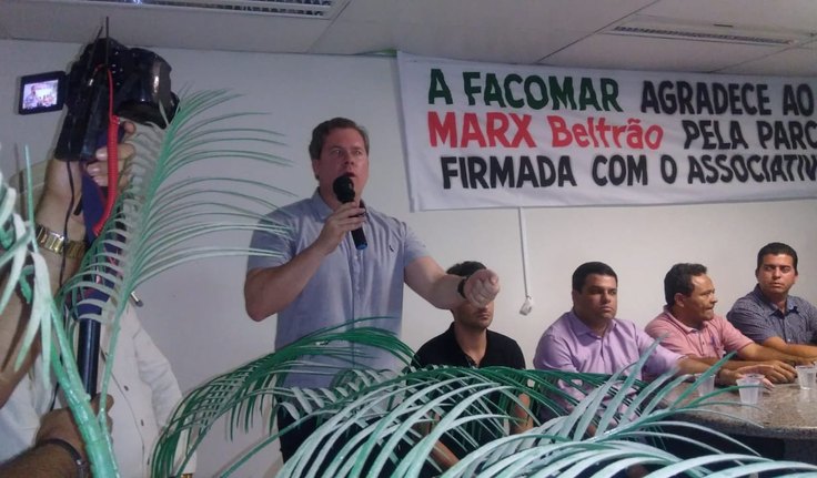 Marx Beltrão reafirma apoio a pré-candidatura de Cícero Valentim em Arapiraca