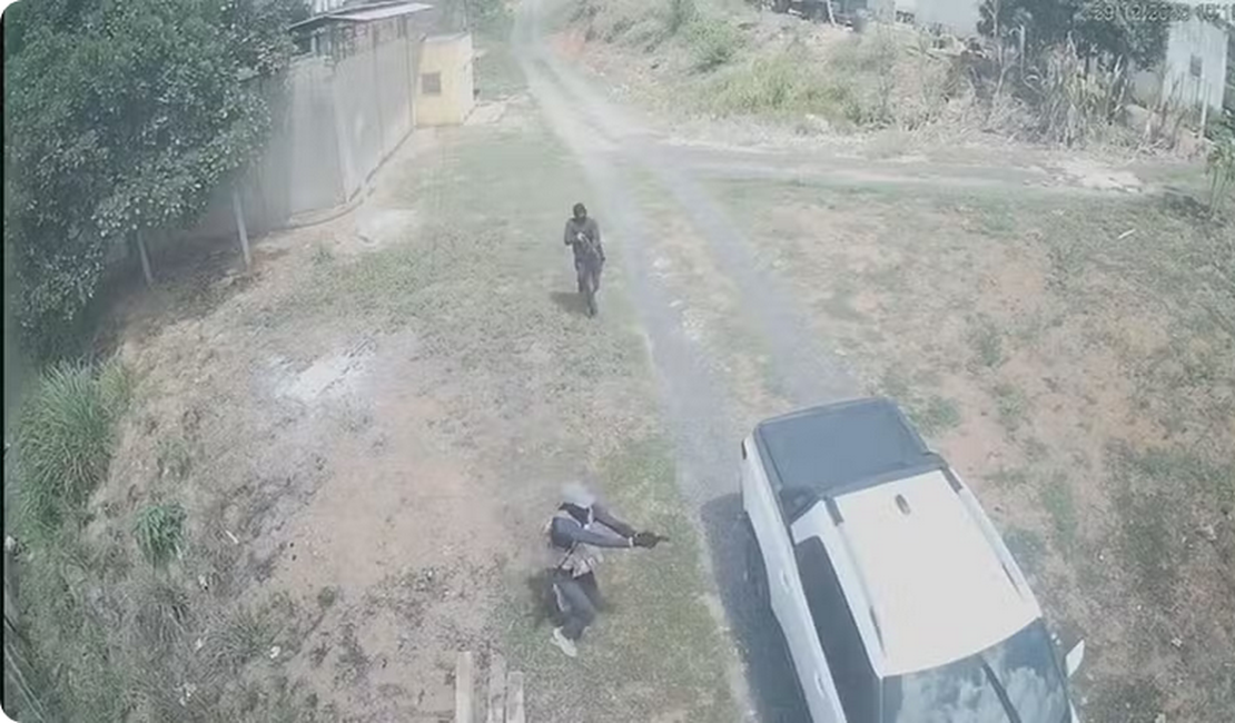 Dono de posto de combustível é executado a tiros em porta de granja no Grande Recife; VÍDEO
