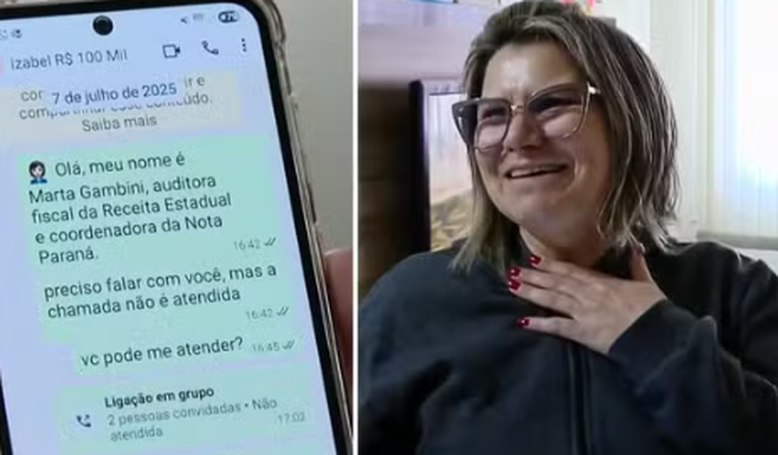 Zeladora quase perdeu prêmio de R$ 100 mil por motivo surpreendente