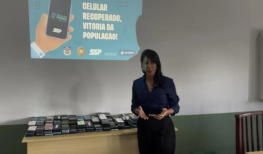VÍDEO: Entrega de aparelhos recuperados pelo programa Celular Seguro acontece em Arapiraca nesta semana