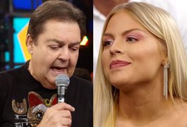 Faustão chama Luísa Sonza de sonsa ao vivo durante o seu programa