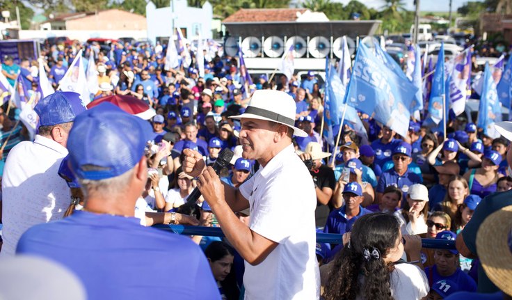 Acolhido com alegria em Lagoa Seca, Charles Pacheco recebe apoio popular em São Sebastião