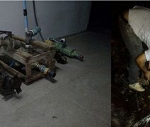 Em meio a crise hídrica, fiscalização apreende bombas irregulares em União dos Palmares