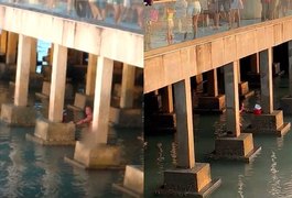 Vigilante flagrado em ato obsceno no Marco dos Corais é afastado do emprego