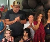 Ronaldo celebra aniversário de Maria Sophia, de sete anos