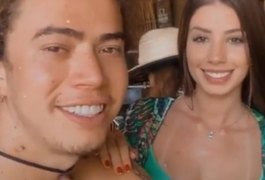 Affair de Whindersson Nunes posta registro com humorista, mas deleta