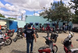 Polícia identifica vítimas de roubos em Arapiraca e entrega 26 motocicletas