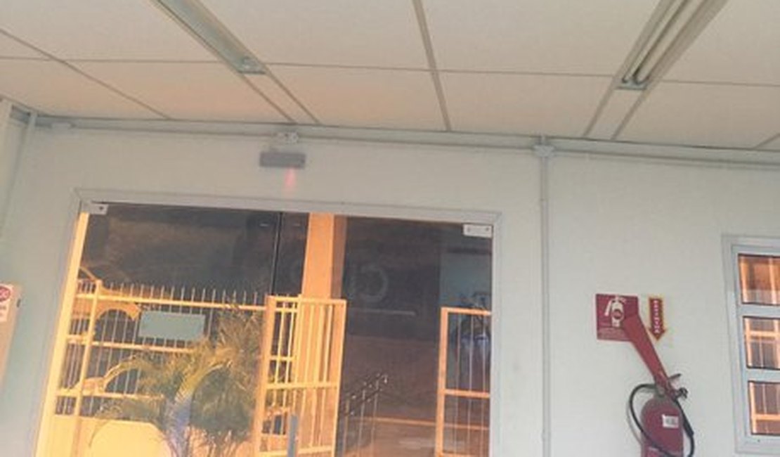 Teto de Centro Integrado de Segurança Pública desaba em São José da Tapera