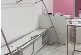 Família denúncia 'limpa' em casa e loja da jovem morta pelo companheiro em Murici