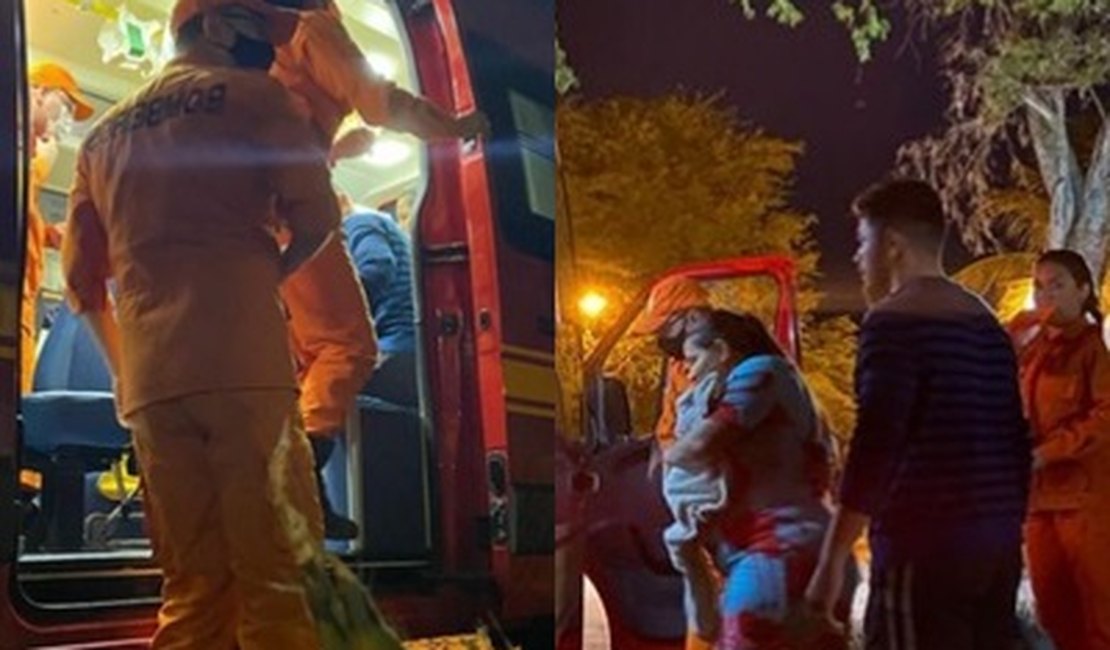 Bombeiros salvam recém-nascido vítima de engasgo no Sertão alagoano