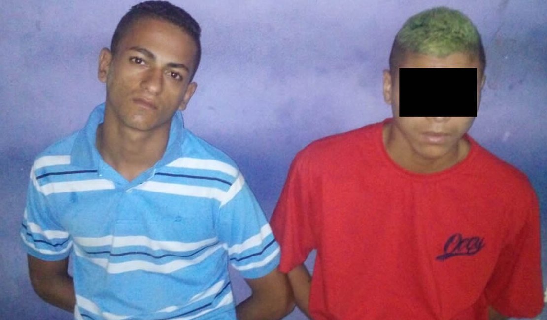 Jovens armados são detido pela Guarda Municipal de Girau do Ponciano