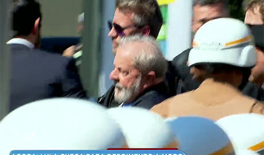 Começa depoimento de Lula a Moro sobre terreno de instituto