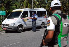Número de assaltos a veículos de transporte intermunicipal cai 44% em 2017