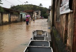 Chuvas e nível dos rios tendem a diminuir em Alagoas nos próximos dias