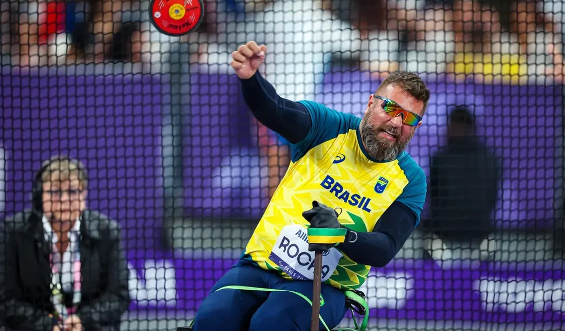 Paralimpíadas: André Rocha conquista medalha de bronze no lançamento de disco