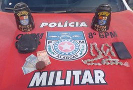 Força Tática do 8º BPM Prende Indivíduo por Tráfico de Drogas em Rio Largo