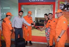 Corpo de Bombeiros instala sala de atendimento no Garden Shopping Arapiraca