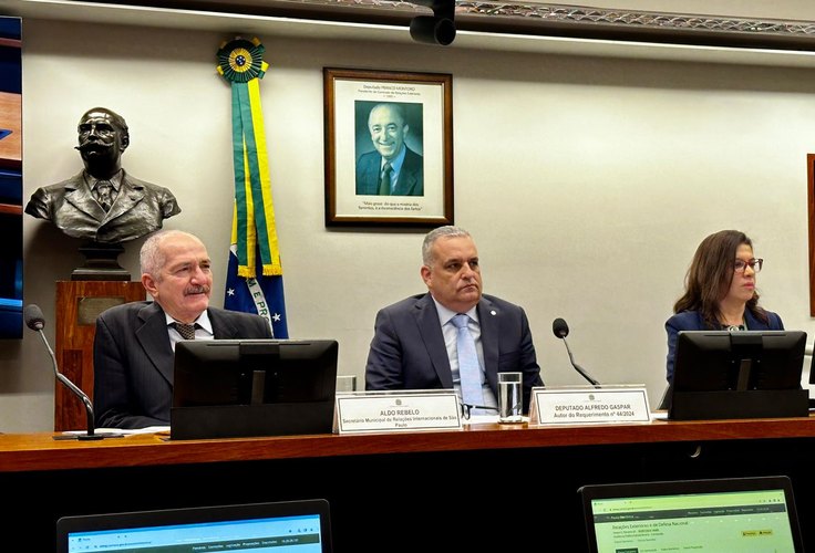 Alfredo Gaspar defende durante audiência pública soberania na Amazônia