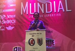 Alagoana conquista medalha de bronze no Mundial de Jiu-Jitsu
