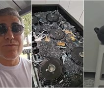 Vidro de fogão de apresentador da Globo explode após uso de panela de barro