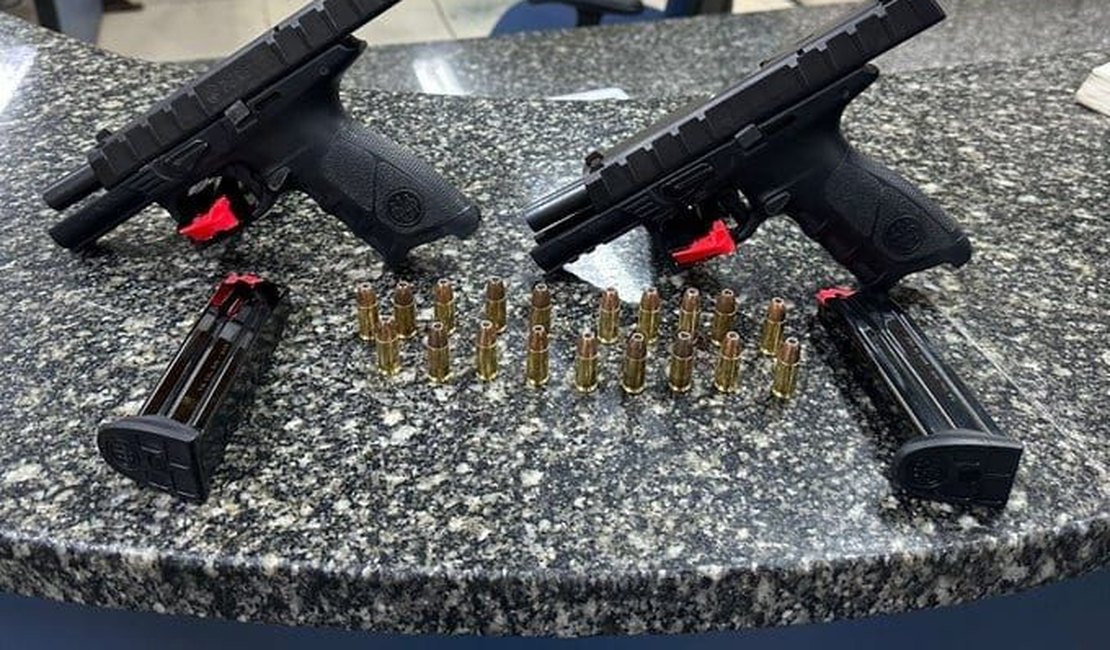 PM do Rio de Janeiro recupera armas roubadas de agentes da Força Nacional