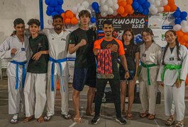 Equipe BBF Keumgang, de Arapiraca, conquista 11 medalhas no Alagoano de Taekwondo, em Maceió