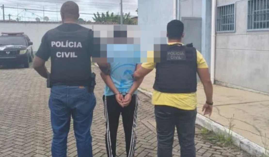 Acusado de estupro de vulnerável é preso em Marechal Deodoro após fugir de Minas Gerais