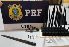Polícia Rodoviária prende suspeitos diversos crimes em Canapi