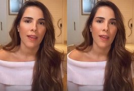Após sumiço, Wanessa Camargo reaparece com uma carta misteriosa