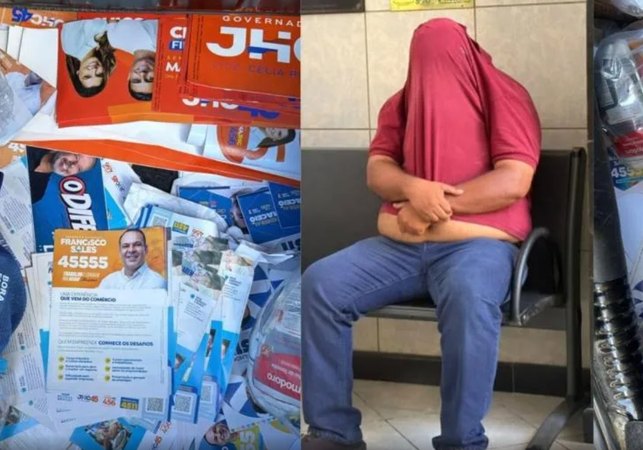 Homem é preso suspeito de compra de votos durante distribuição de cestas básicas, em Maceió