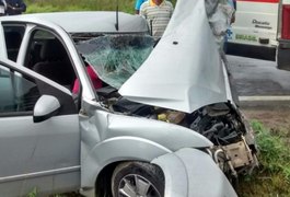 Colisão deixa mortos e feridos na rodovia BR-101, em Alagoas