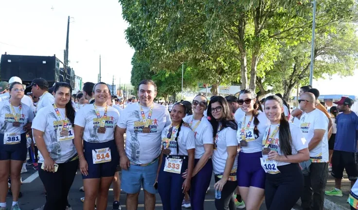 Corrida Saúde em Movimento reúne multidão e transforma aniversário de Junqueiro em uma grande celebração de saúde e qualidade de vida