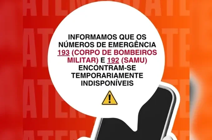 Bombeiros e Samu ficam temporariamente indisponíveis em Alagoas